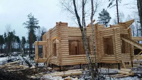 Дом 10.8х13 141 кв.м. д. 220 мм Выборгское ш. Ленинградская обл — фото 3