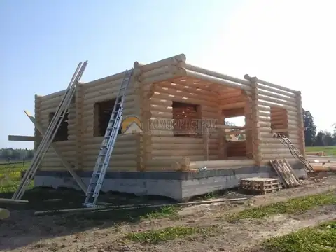 Дом 8х8 112 кв.м. д. 240 мм Чеховский р-он Московская обл — фото 6