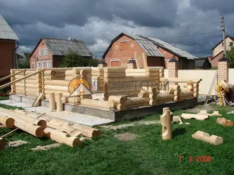 Баня 6х10 58 кв.м. Коломна пос. Лесной