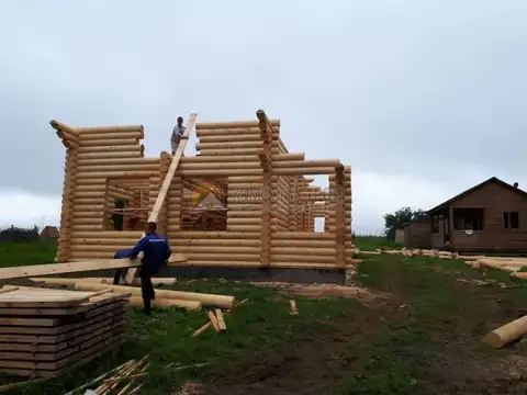 Дом 8.5х12.8 170 кв.м. д. 240 мм г. Великий Новгород Новгородская обл — фото 4
