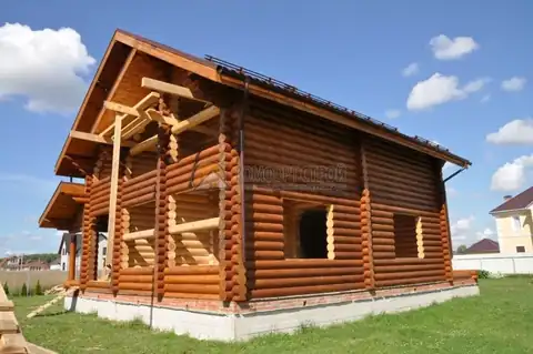 Дом 11х13.6 194 кв. м. д. 260 мм г. Бронницы Татаринцево Московская обл