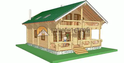 Проект дома 182 кв.м 8х12