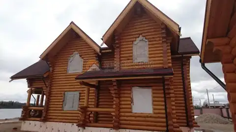Дом 10х12 220 кв.м. д. 240 мм Дмитровский р-он Московская обл