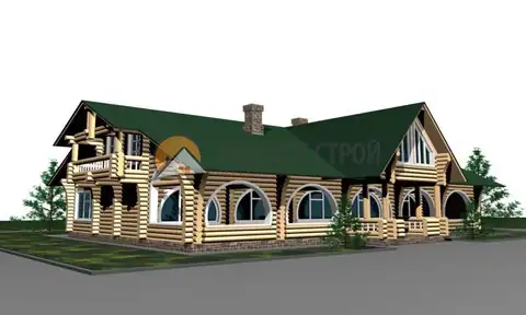 Проект ресторана 360 кв.м 18х18.8