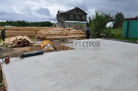 Дом-баня 8х11 100 кв.м. Петровское Вологодский район — фото 4