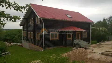 Дом 13х13 300 кв.м. д. 240 мм п.Базарово Московская обл