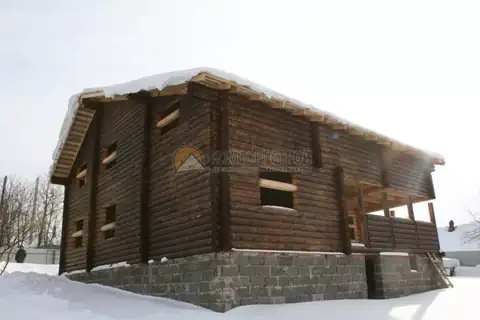 Дом 13х13 300 кв.м. д. 240 мм п.Базарово Московская обл — фото 4