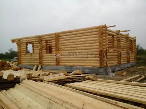 Дом 12.6х14.8 260 кв.м. д. 280 мм г. Архангельск — фото 8