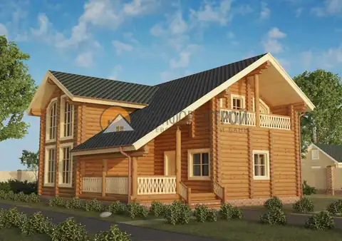 Проект дома 258 кв.м 14.35х16.8