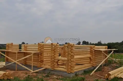Дом 7х8.5 104 кв.м. д. 220 мм п. Сосновка Вологодский район — фото 3