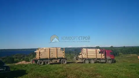 Баня 7х8 д. 79. 23 кв.м. д. 280 мм д. Орлово Белозерский р-он Вологодской обл — фото 8