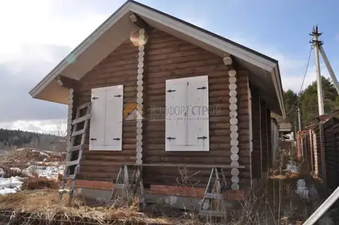 Летняя кухня 5х7.5 36 кв.м. д. 200 мм Харовск Вологодская обл — фото 6