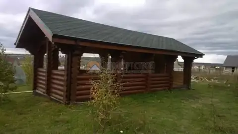 Беседка 4х9 32 кв. м. д.240 мм г. Дубна Тульская обл — фото 2
