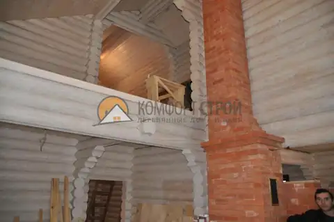 Отделка дома 12х12.6 Вологодская обл. Кадуйский р-он Семилуки