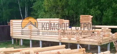 Строительство бани по проекту «Троицк» — фото 8