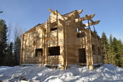 Дом 8х9 130 кв.м. д. 260 мм г. Харовск Вологодская обл — фото 6