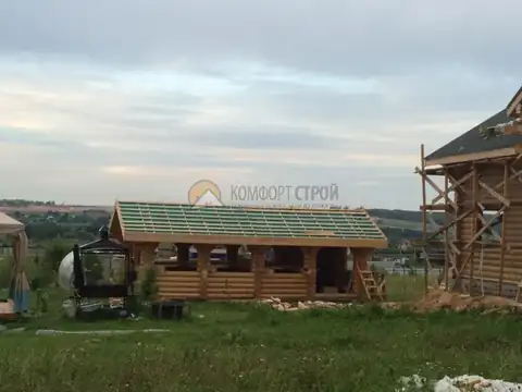 Беседка 4х9 32 кв. м. д.240 мм г. Дубна Тульская обл — фото 8