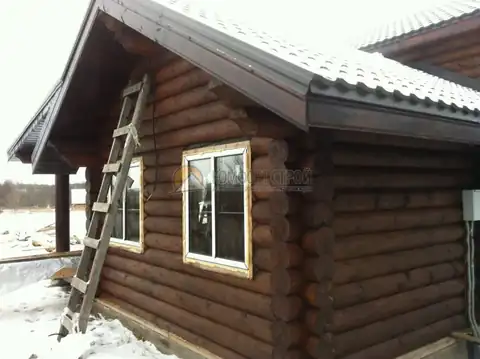 Дом-баня 8х11 100 кв.м. д. 240 мм д. Петровское Вологодский район — фото 4