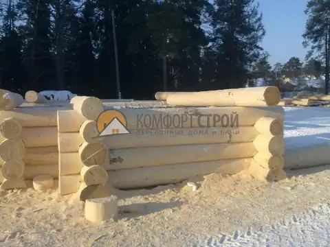 Воронеж дом 10х12 диаметр бревна 38-42