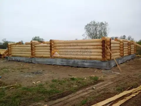Дом 12.6х14.8 260 кв.м. д. 280 мм г. Архангельск — фото 4