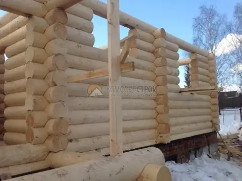 Дом 8х10 117 кв.м. д. 260 мм г. Руза Московская обл — фото 6