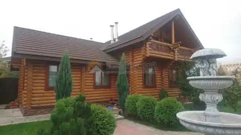Дом баня с бассейном 8х13 132 кв.м. д. 240 мм г. Электроугли Московская обл — фото 3