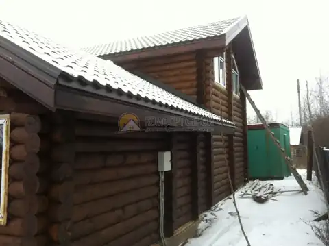 Дом-баня 8х11 100 кв.м. д. 240 мм д. Петровское Вологодский район — фото 3