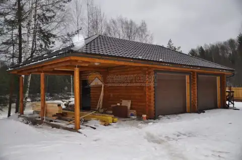 Гараж 6.6х12 72.78 кв.м. д. 200 мм Вологодская обл. п. Кадуй — фото 10