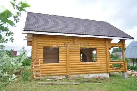 Дом 8х10 150 кв.м. д. 260 мм г. Шаховская Московская обл — фото 8