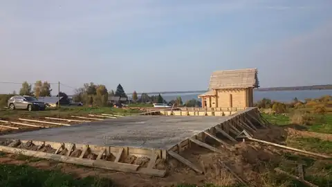 Гараж 6.5х16 195 кв.м. д. 220 мм д. Орлово Белозерский р-он Вологодской обл — фото 2
