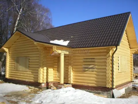 Баня 4х8 30 кв.м. д. 220 мм г. Москва Коммунарка
