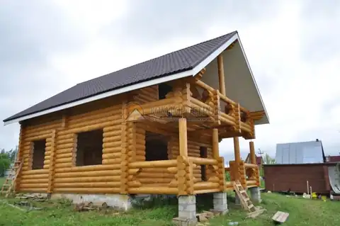 Дом 8х10 150 кв.м. д. 260 мм г. Шаховская Московская обл