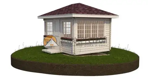 Беседка Био 04 4х3