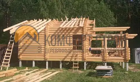 Строительство бани по проекту «Троицк» — фото 10