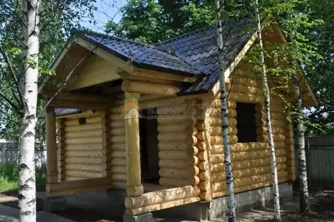 Баня 4х6 21 кв.м. д. 240 мм Можайск Московская обл — фото 5