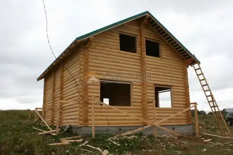 Дом 7х8.5 104 кв.м. д. 220 мм п. Сосновка Вологодский район — фото 10