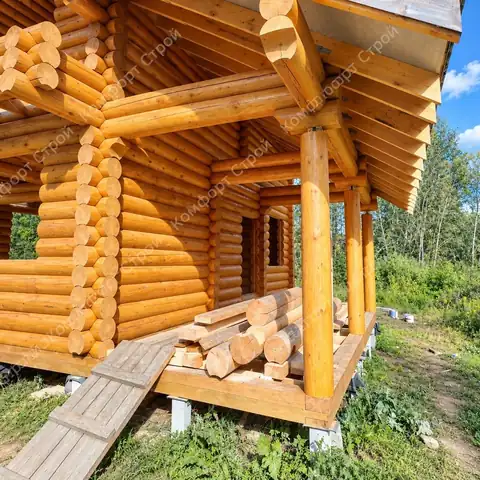 Дом «Бокситогорский»: шлифовка и покраска — фото 3
