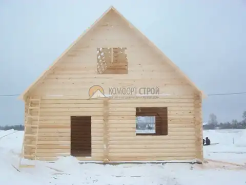Дом 9х9 130 кв.м. д. 220 мм Вологодская обл. г. Харовск — фото 8
