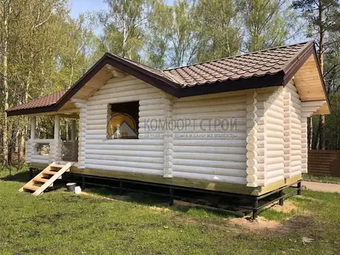 Баня 38.64 м2 4.2х10.4 Клязьменский парк Дмитровское ш. Московская обл — фото 7