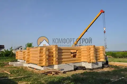 Воронеж дом 10х12 диаметр бревна 38-42 — фото 6