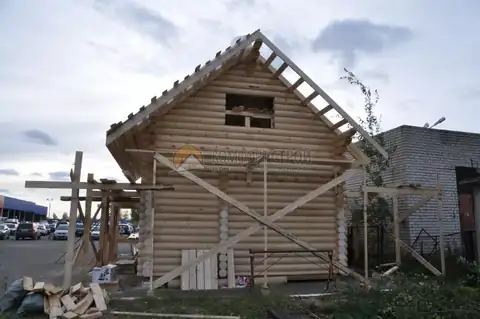 Дом 5.5х7.5 73.46 кв.м. д. 220 мм г. Ярославль Офис — фото 4