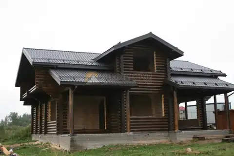Дом 15х16 320 кв.м. д. 260 мм Росхмель Подмосковье 2012 г