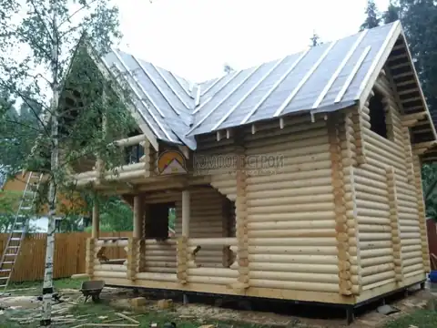 Дом 6х8.5 93 кв.м. д. 220 мм Можайский р-он Московская обл — фото 9