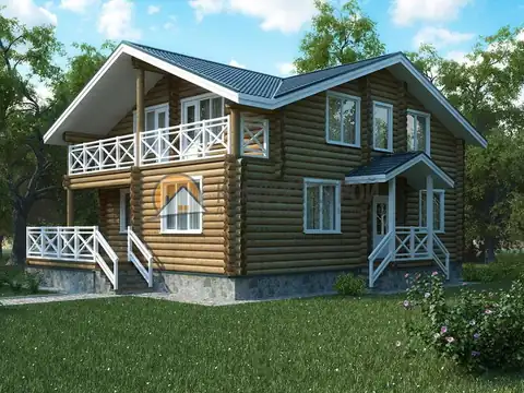 Проект дома 193 кв.м 9х13