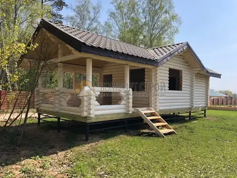 Баня 38.64 м2 4.2х10.4 Клязьменский парк Дмитровское ш. Московская обл — фото 8