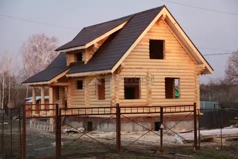 Дом 8х10 117 кв.м. д. 260 мм г. Руза Московская обл — фото 10