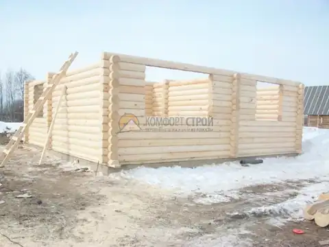 Дом 9х9 130 кв.м. д. 220 мм Вологодская обл. г. Харовск — фото 3